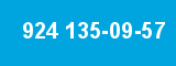 924 135-09-57 924 135-09-57